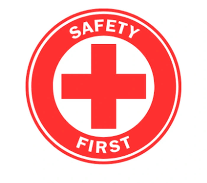 Safety first, certified sanitized